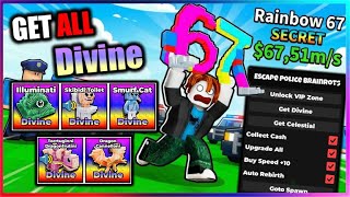 👮 Escape Police For Brainrots Script - Get all Divine & Celestial