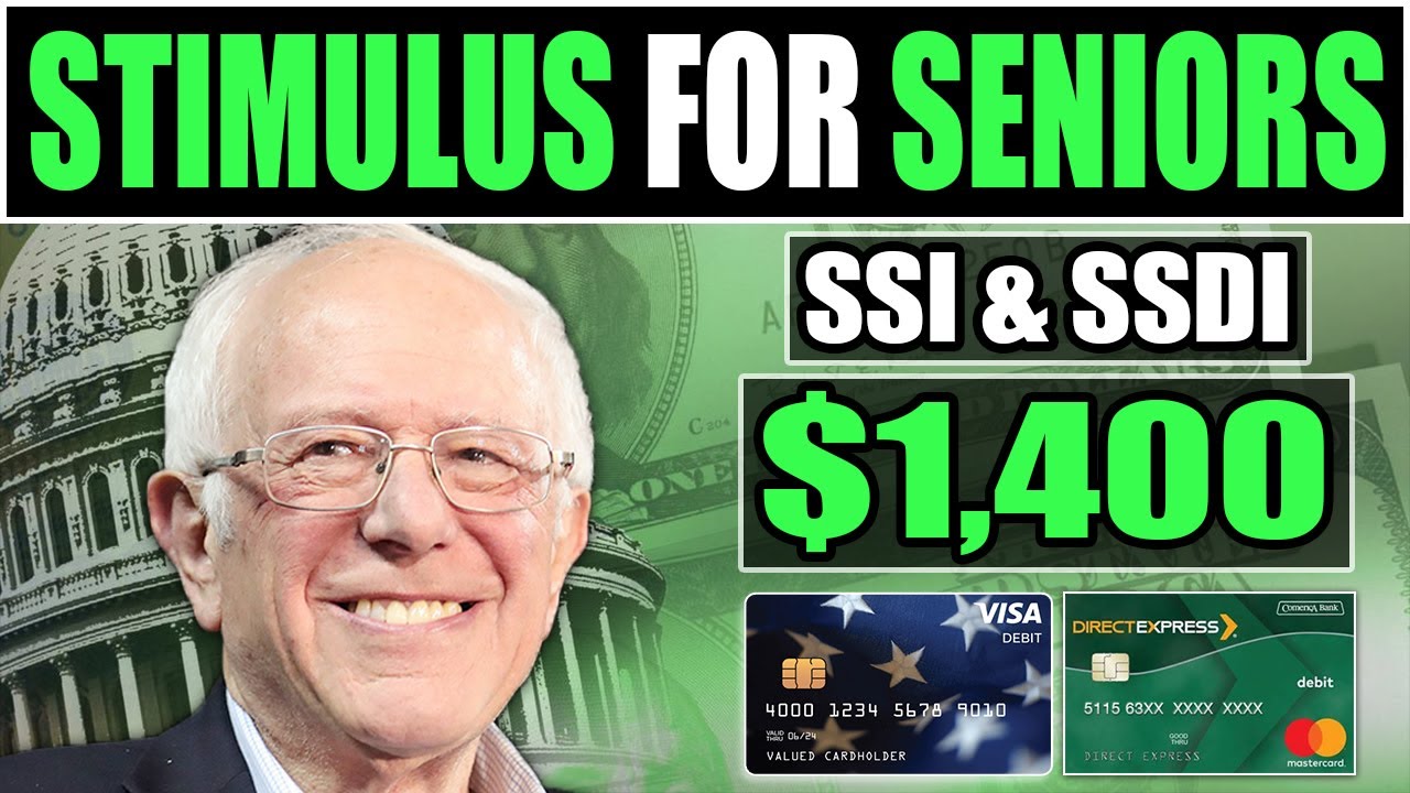 HURRY UP! 1,400 Stimulus Checks For Seniors Stimulus Payment For SSI