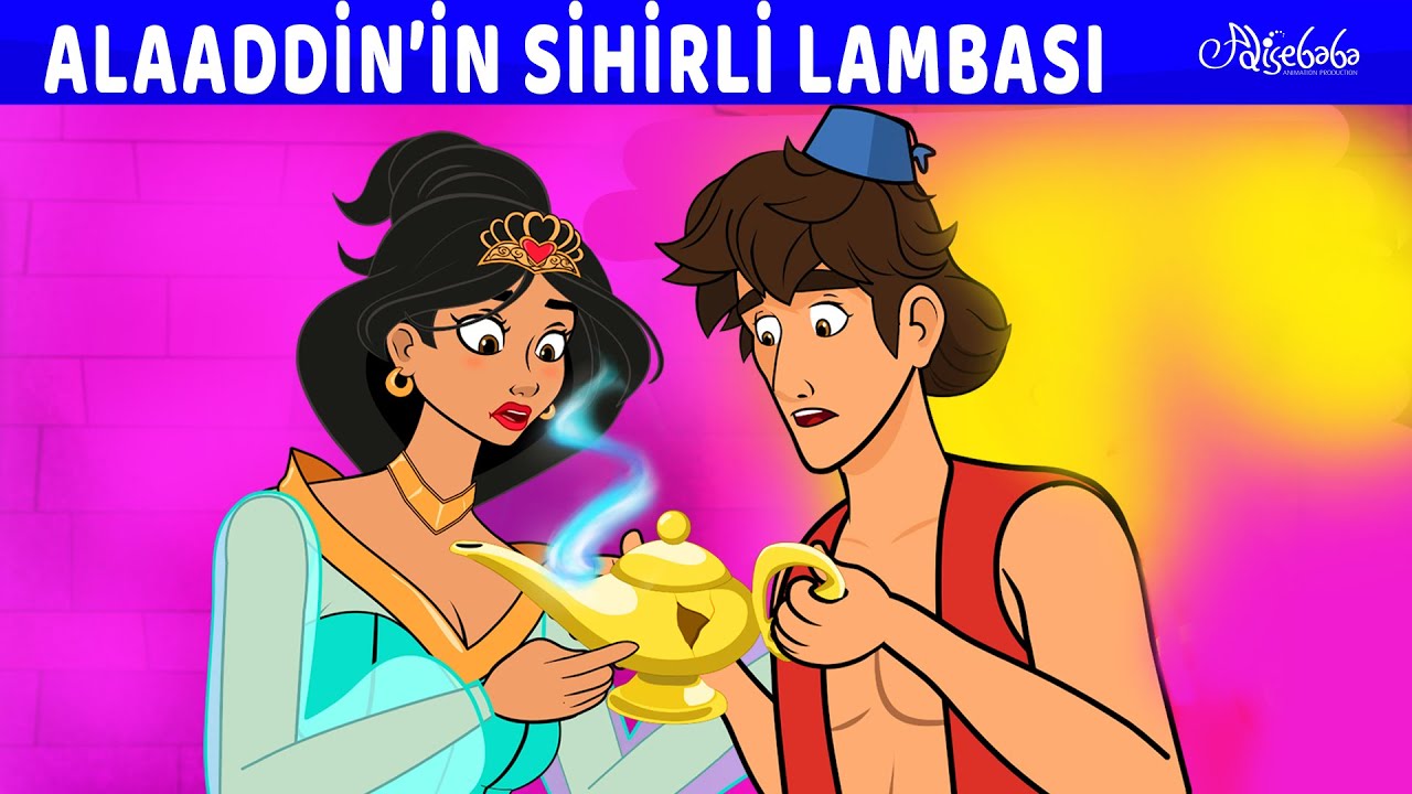 Alaaddin ve Sihirli Lambası : Cin, Ejderha ve Çöl Macerası 🧞‍♂️🐉✨ Adisebaba Masallar