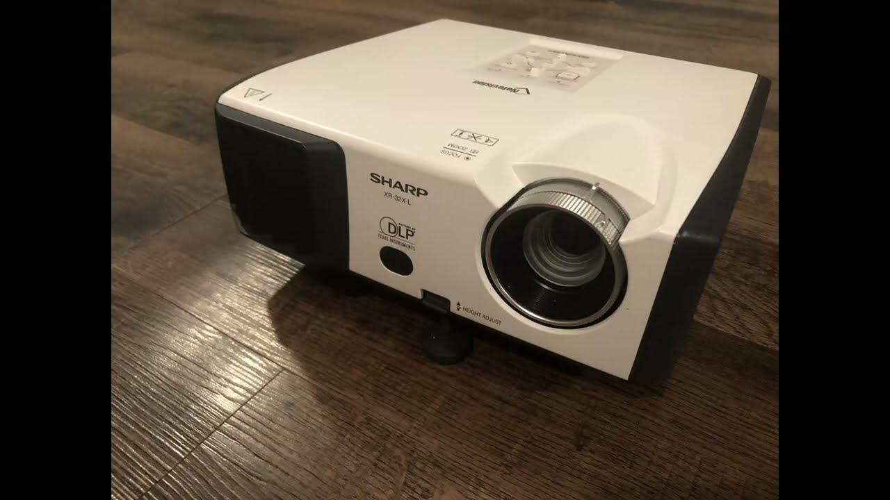 Sharp Projector Model XR32XL YouTube