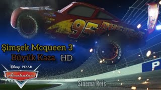 Şimşek Mcqueen Büyük Kazası Ama Geriye Sarılmış Halde