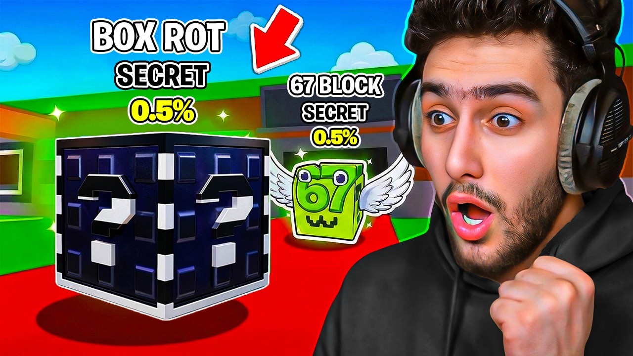 اول يوتيوبر يجرب الحدث البلوكات الجديد 😍🔥 !! steal a brainrot