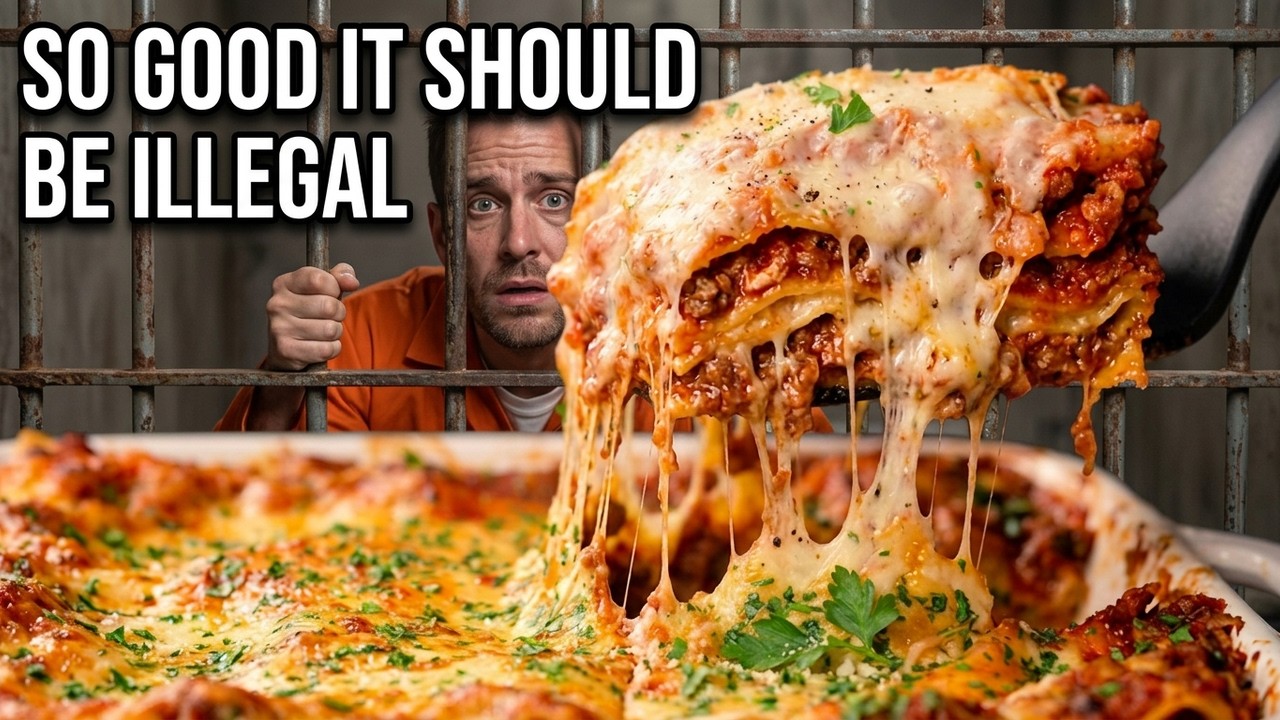 This Lasagna Is So Good It Should Be Illegal