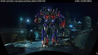 Transformers the Ride 3D Projection Footage screenshot 4
