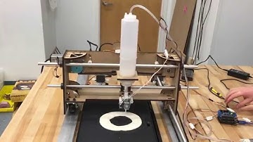 Pancake CNC - First Integrated 2-Axis Test (Full Video)