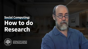 Social Computing: How to do Research in Social Computing. Tom Erickson Interview - Part 5