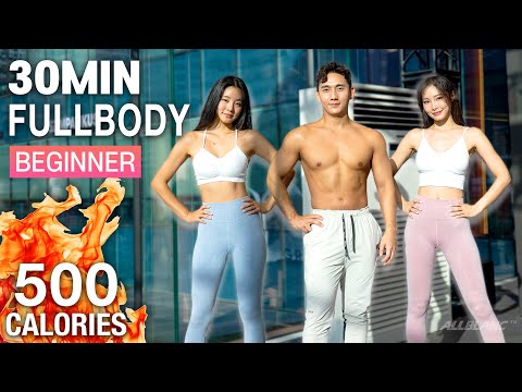 [초보자/체지방삭제🔥] 쉬운데 땀이 줄줄💦 30분 운동 with Choi Seokyeong &amp;<strong>amp</strong>; @hansoi | 30MIN  FULLBODY WORKOUT <strong>for</strong> beginner