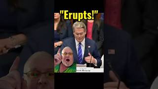 Gallery Erupts — 'War Criminal!' Shouted at Bessent!