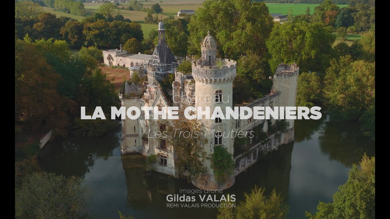 Chateau Mothe Chandeniers - Vue Drone