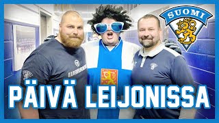 LÄRVINEN LEIJONISSA HUOLTAJANA