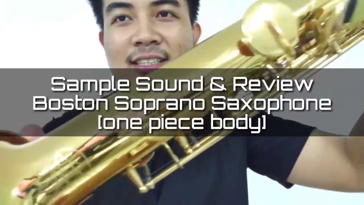 SAMPLE SOUND Boston Soprano Saxophone YouTube