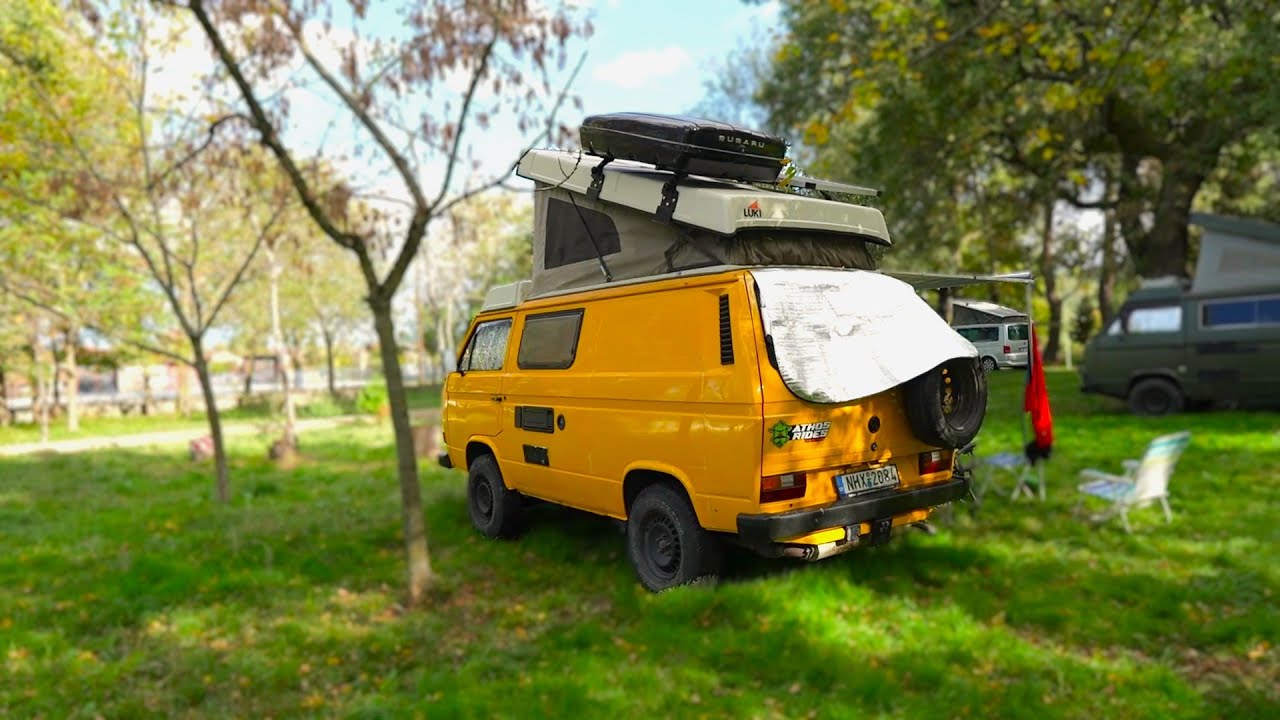 συνάντηση mini campers στην Καρδίτσα - παίρνω ιδέες απο τα Volkswagen campers για το δικό μου