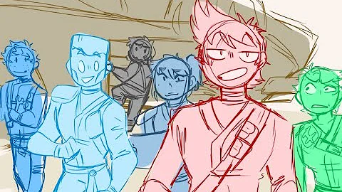 count how many sand there are - ninjago animatic