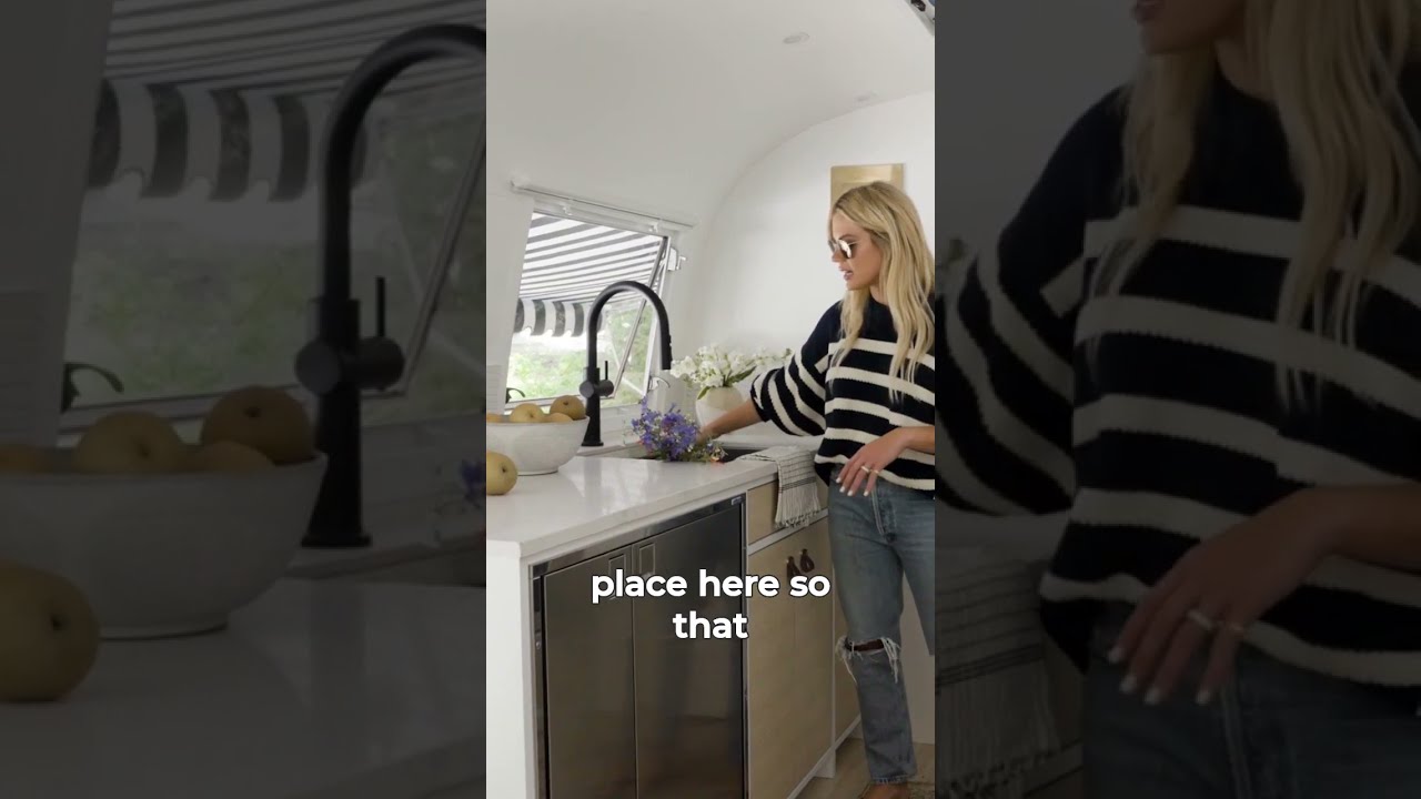 Transforming Our Airstream Kitchen With Stylish and Functional Design Elements