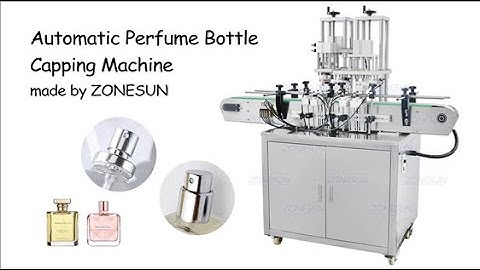 How To Use Automatic Perfume Bottle Capping Machine