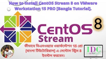 How to Install CentOS Stream 8 on VMware Workstation 15 PRO [Bangla Tutorial].