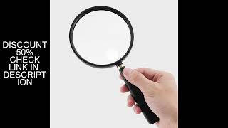 Lens Diameter 75mm 90mm 110mm Optical HD Magnifying Glass Handheld Reading Magnifier For Book Readin