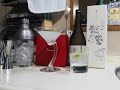 誕生日に頂いた日本酒とグラスで作った日本酒ベースのカクテル　サムライ＆サムライ・ロック　素人カクテル cocktail