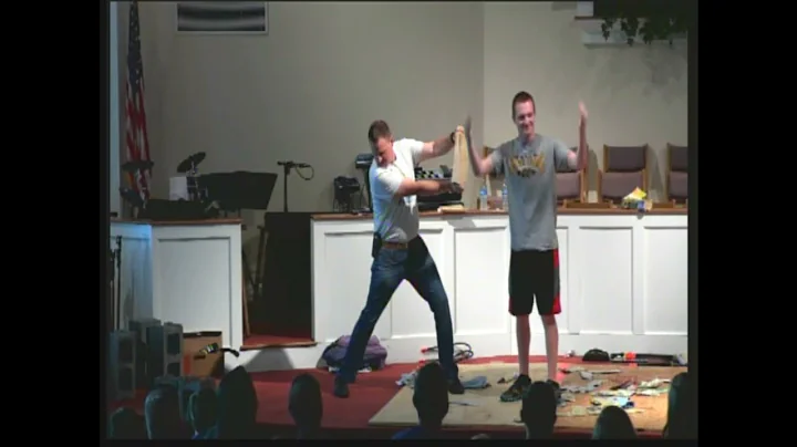 2017 - Breaking Boards - Samuel McCombs and Pastor...
