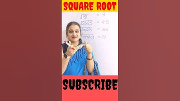 ROOT TRICK #squareroot #squareroottricks #squareroots #squarerootandcuberoot #maths #viralshort