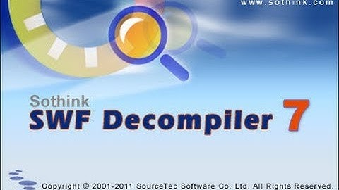 Sothink SWF Decompiler 7 Crack Download [Tutorial]