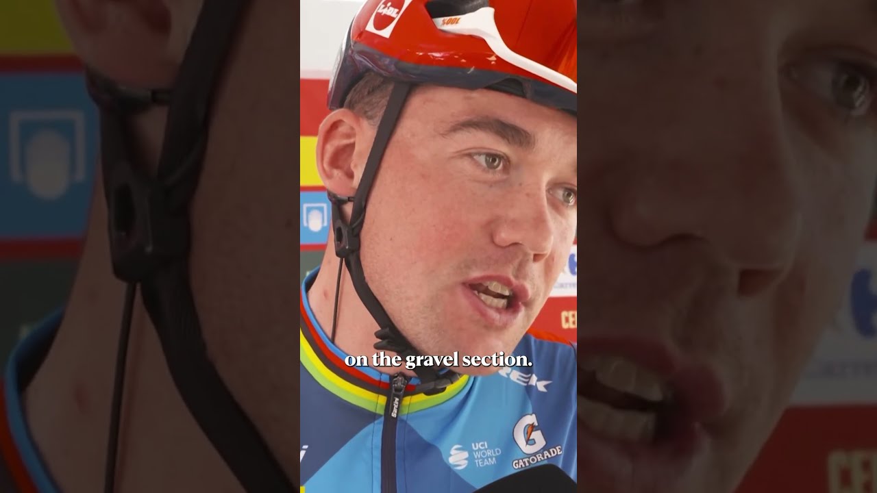 Mads Pedersen is all in for team-mate Mattias Skjelmose's GC battle at La Vuelta 👏