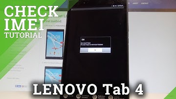 How to Check IMEI and Serial Number on LENOVO Tab 4 - Status Settings |HardReset.Info
