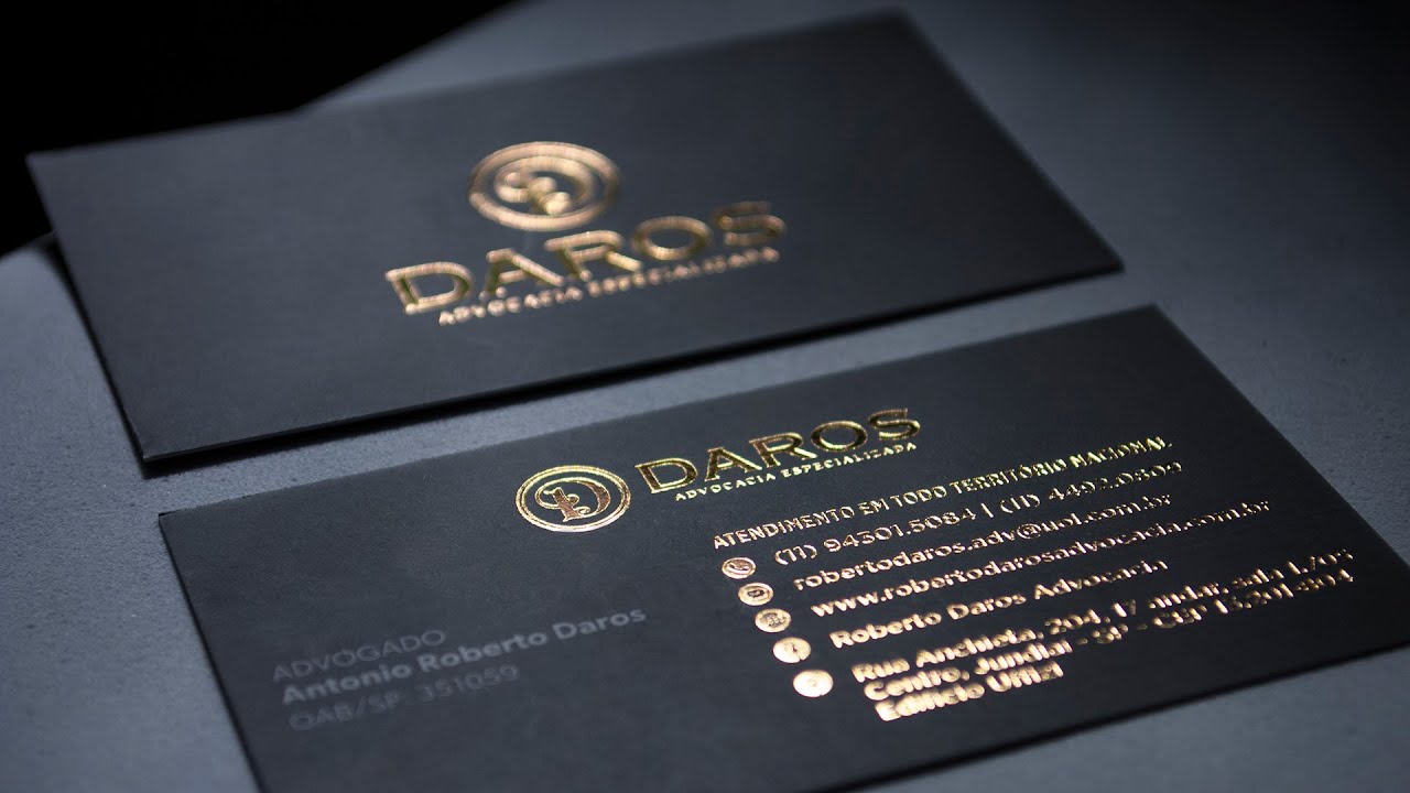 Exemplos De Cartão De Visita De Advogado