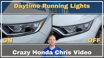 How do I turn off my daytime running lights on my Honda