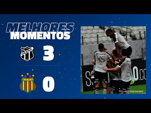 CEARÁ 3X0 SAMPAIO CORRÊA | GOLS E MELHORES MOMENTOS | QUARTAS DE FINAL | COPA DO NORDESTE 2021