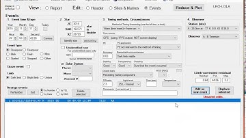 Reporting Lunar Double Star Occultations Using Occult