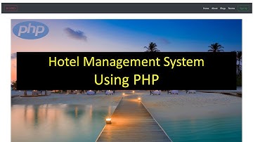 Hotel Management System || PHP || Complete Project
