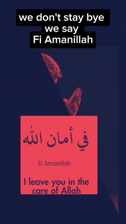 We Don t Say Bye In Arabic We Say Fi Amanillah YouTube we-don-t-say-bye-in-arabic-we-say-fi-amanillah-youtube