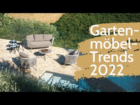 ▶ Gartenmöbel Trends 2022 | Garten-und-Freizeit.de