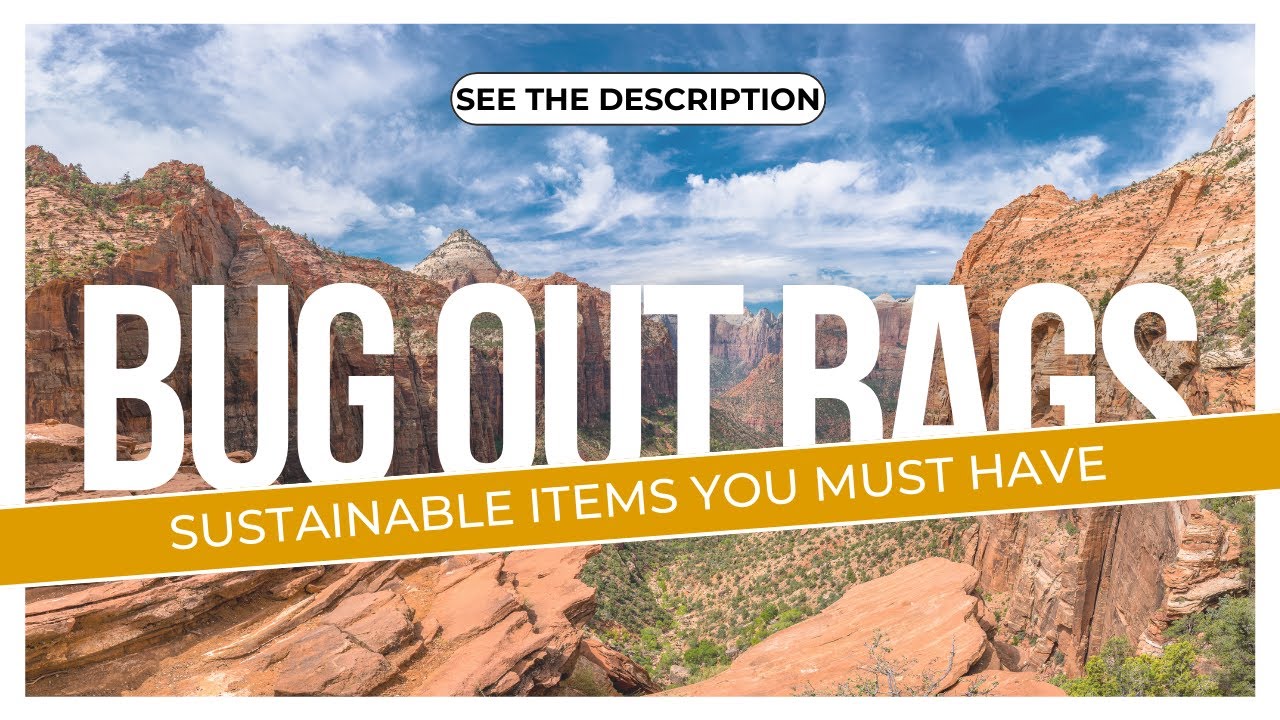 Sustainable bug out bag items for survival: Essential Items for Your ...