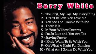 Barry White Greatest Hits Full Album  The Best Songs of Barry White 2022 | Barry White's Playlist