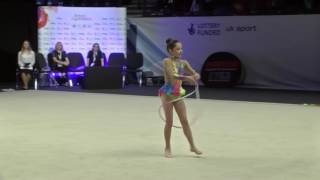 Eirlys Jones Gold - Under 10 Rope - Rhythmic Gymnastics 2017