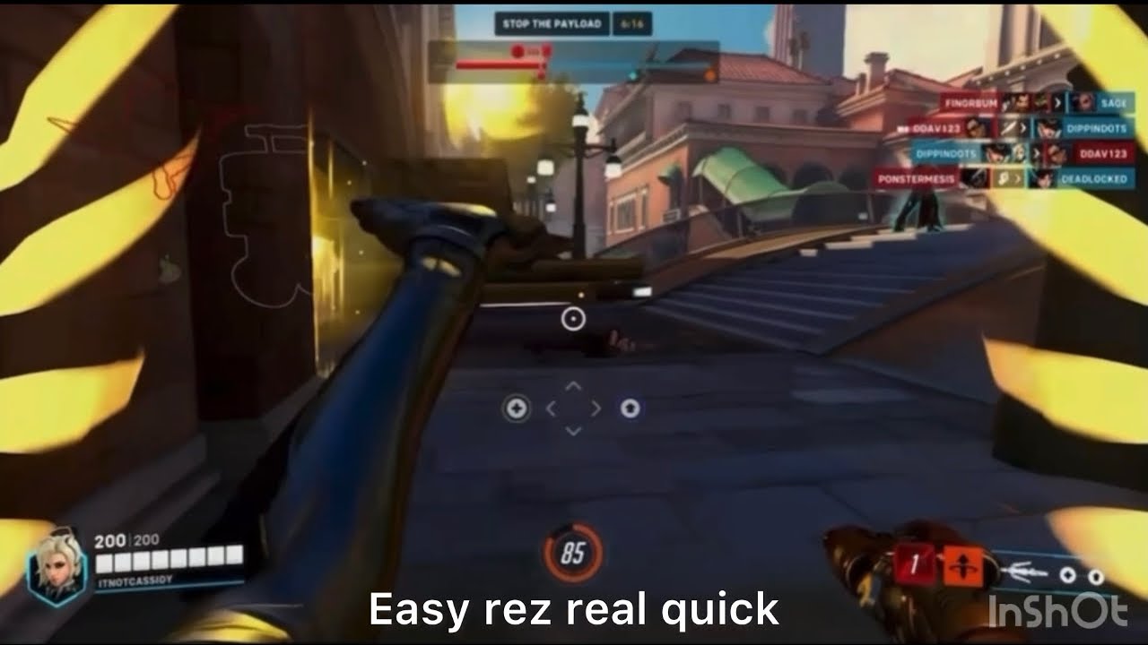 Overwatch 2 diamond mercy main wins unbeatable game