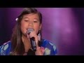 Lyonne sings 'Out Here On My Own' by Irene Cara - The Voice Kids 2013 - The Blind Auditions