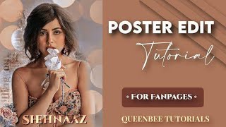 Trending Poster Edit ||saanvi ❤️ shreya ||queenbee tutorials