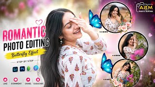 Whatsapp Aesthetic status photo full Tutorial 🔥❤ Butterfly effect Photo Editing @abmphotoediting  screenshot 4