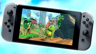 5 Minutes of Yooka-Laylee on Nintendo Switch Gameplay