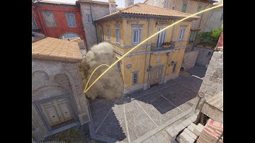 CS2 Inferno - CT Boost Smoke from Top Half Wall