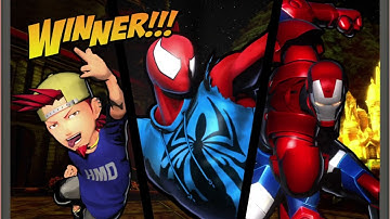 ULTIMATE MARVEL VS. CAPCOM 3 Spider-Man Alt.,Viewtiful Joe Alt.,Ironman Alt. In Arcade Mode