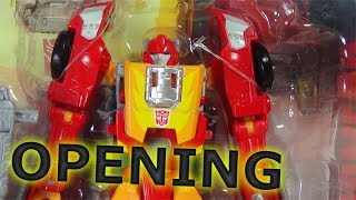 Famous OPENING: Transformers Generations Titans Return HOT ROD Profile