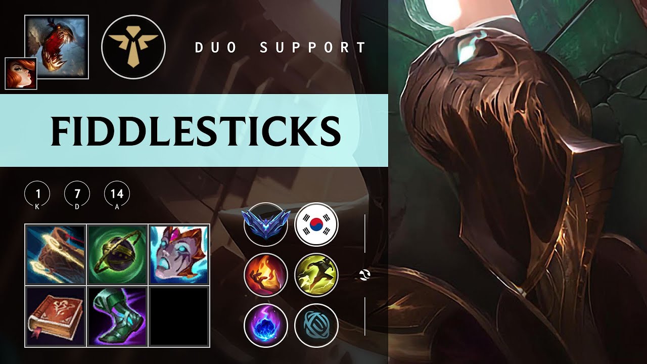 Fiddlesticks Support vs Alistar - KR Diamond Patch 25.24