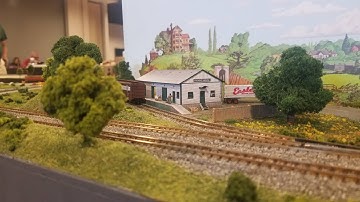 Walk Around T-TRAK Layout (Altoona N-Scale Wknd 2022)