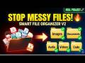 STOP Messy Files! | Build Smart File Organizer V2 in Python (Real Project)