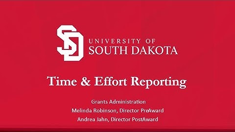 Time & Effort Reporting and Certification 2023