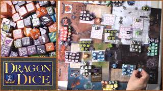 Dragon Dice Team League Round 1 - The Creatures from the Black Lagoon vs Opua Pipi | Dragon Dice